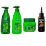 Aloe Vera Hair Shampoo Conditioner Mask With Jamaican Black Castor Oil