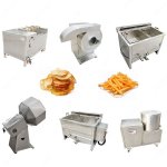 Fried Potato Chips stick Processing Line