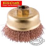Tork Craft Wire Cup Brush Non Sparking Crimped 60 MMXM14 Bulk Tcw CRNS6014 B