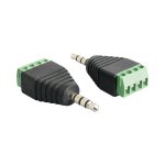3.5MM Stereo Adapter Terminal Block 4-PIN 65453