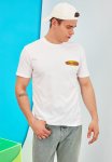 Tom & Jerry Printed Short Sleeve Tee - White