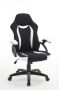 Eclipse Ergonomic Gaming Chair Black & White