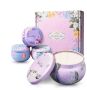 Scented Soy Wax Candles - Gift Set For Scented Home Decorations