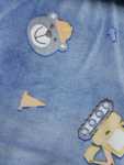Printed Fluffy Fleece Jacquard