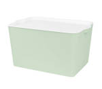 Venus Large Storage Box Mint Green With White Lid