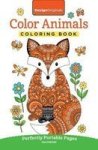 Color Animals Coloring Book - Perfectly Portable Pages Paperback