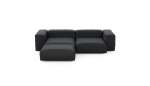 Three Module Chaise Sofa - Linen - Anthracite - 272CM X 220CM