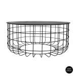 Network Metal Coffee Table Black