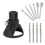 11PCS Electric Drill Engraver Grinder Rotary Power Tool Accessories With Drill Bits For Rotary Tool