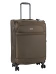 CELLINI Microlite S Large 4 Wheel Trolley Case Sandlewood