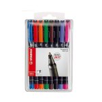 Stabilo Ohp Pen Medium Permanent 843 SET8