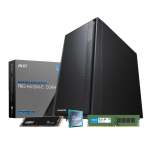 Pcbuilder Intel I3-12100 Office Master Core Windows 11 Pro Desktop PC