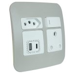 USB A & C Port Wall Socket - Cream - Buy Online At 7 Triple 7