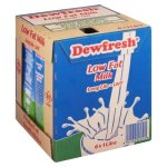 Low Fat Uht Milk 6 X 1L