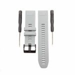 FENIX Killer Deals Quick Release Silicone Band For Garmin 5 6 935 945 S60 22MM - Grey - Best Bargains Online