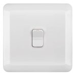 Stove Isolator Switch 60A 3-POLE White 125 X 125MM