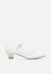 Pierre Cardin Stella Girls Glitter High Heel - White