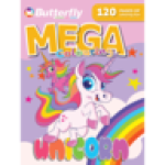 Unicorn Colouring Book 120 Pages