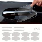 8PCS Car Door Handle Protector Set - Scratch-resistant Transparent Film