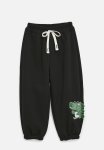 PoP Candy Dino Drawstring Joggers - Black