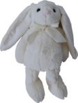 Classical Baby Bunny Toy White