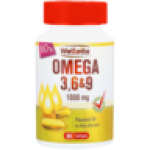 1000MG Omega 3 6 & 9 Softgels 60-PACK