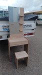 Dressing Table With Mirror And Stool R950