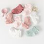 4 Pairs Of Cute Princess Socks For Baby Toddlers - Non-Slip Lace Ruffled & Plain Colors