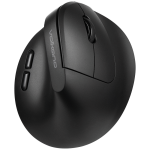 Volkano Curve Series Ergonomic Bluetooth Wireless Mouse - Black VK-20305-BK