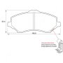 Jeep Kbc Brake Pads Front For Dodge - Spares Direct