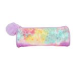 - Pencil Bag - Bright Tie-dyed Star Design 22CM