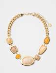 Signature Sylvia Stone Necklace - 0 Orange sand