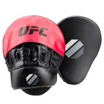 Ufc Curved Focus Mitt Black red