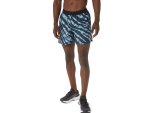 ASICS Men's Wild Camo 5IN Short -azure performance Black - XL