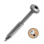 2.5" HD Pocket Screws Washer-head Coarse T25 - 35PCS 5207
