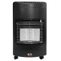 Alva 3 Panel Large Gas Heater - Black GH312