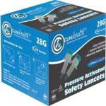 Lancets Safety 28G Clinihealth 100S