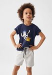 T-Shirt Pulpo - Marino