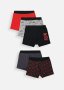 Check Car Cotton Trunks 5 Pack