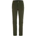 Womens Abisko Trail Stretch Trousers - Green 42