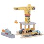 Pretend Play Port Crane Toy Set
