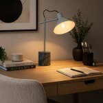 Rio Marble Desk Lamp Sage