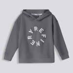 BOYS Statement Hoodie - 10 Charcoal