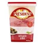 President South African Feta With Garlic And Herbs 400GR