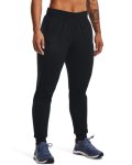 Women's Ua Armour Fleece Joggers - Black LG