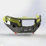 Nissan Navara D23 D cab Bzt X Series Front Bumper With Hoops Replacement For