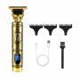Professional Outline Trimmer LED Zero Gap USB Gold Buddha