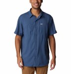 Mens Silver Ridge Utility Lite Shirt In Blue - Blue L