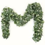 1PC Lifelike Artificial Eucalyptus Vine - Perfect For Weddings Parties & Home Decor Versatile Outdoor Garden Wall Display