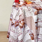 140CM Turkish Pvc Tabling With Flannel Backing 67B - Per Metre